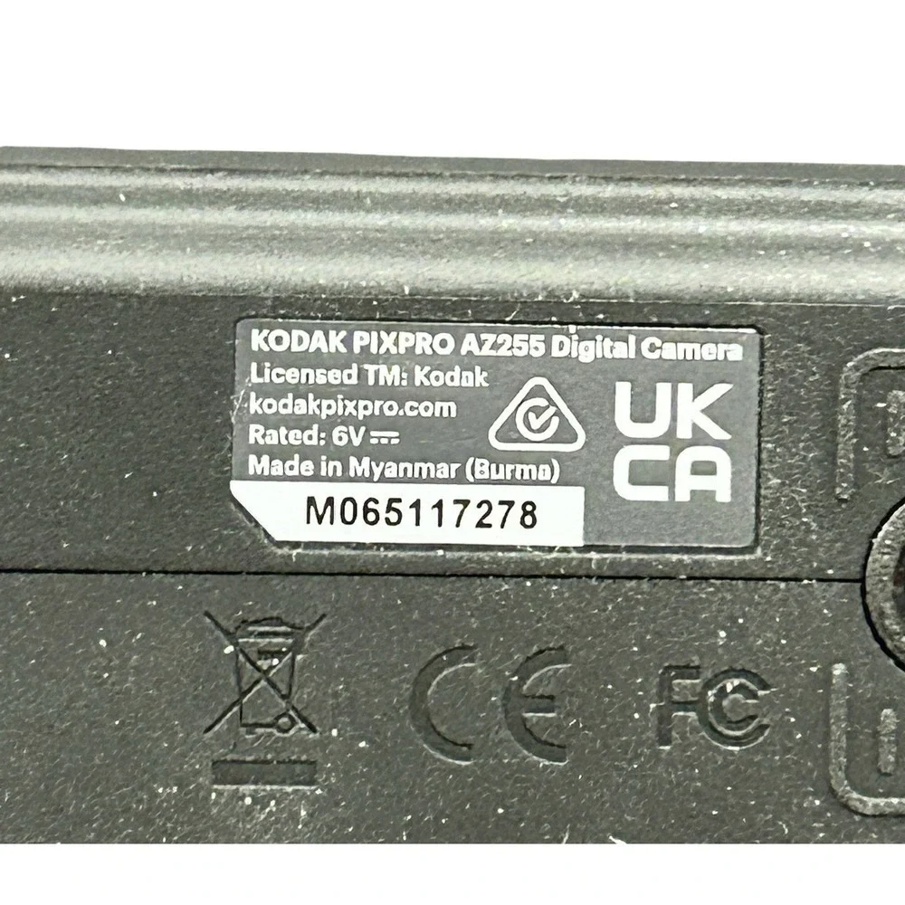 Kodak PIXPRO AZ255 (WORKING) Point & Shoot 16MP Digital Camera W/ 25x Zoom Lens